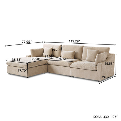 Aden Slope Arm Sofa