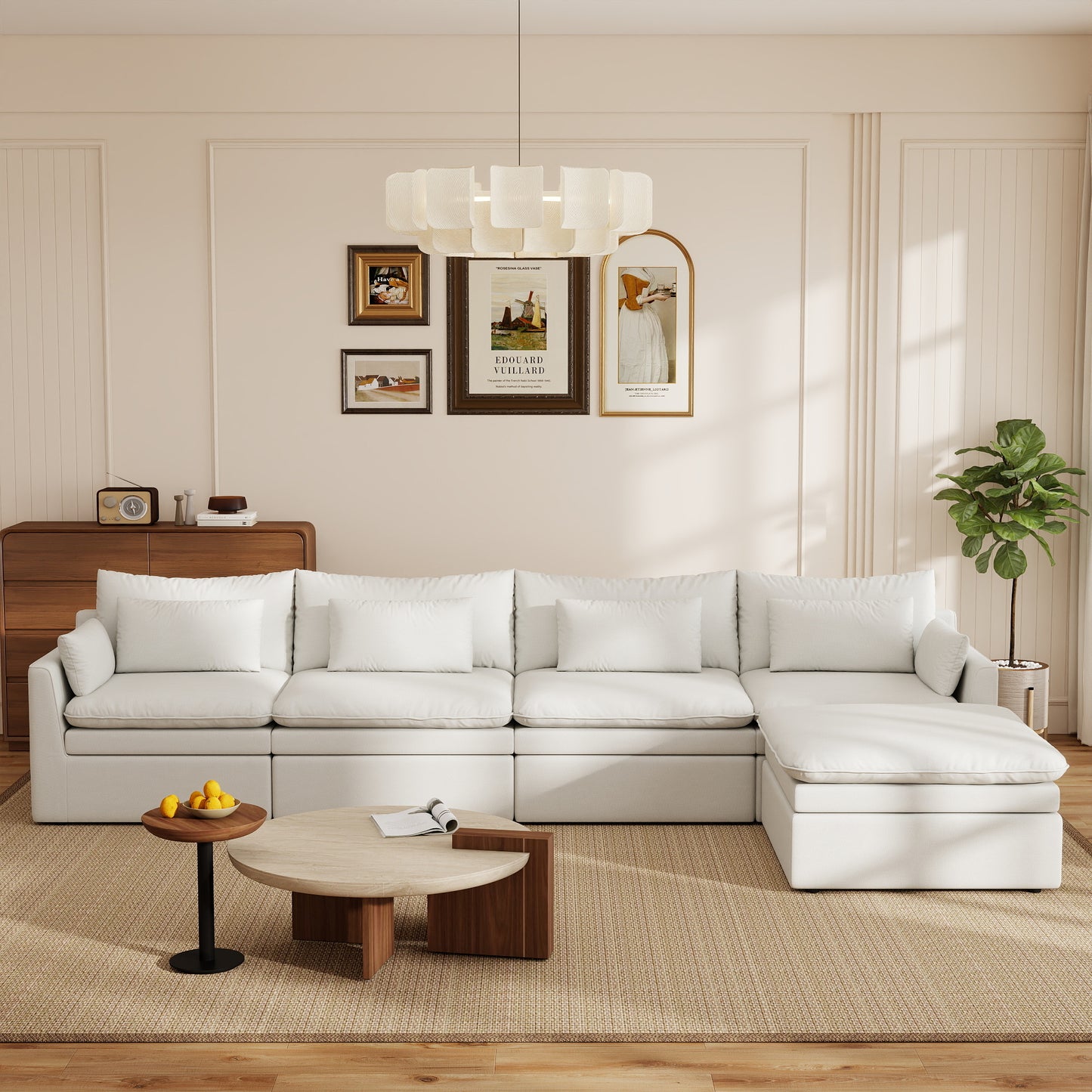 Jemma Track Arm Sofa Set