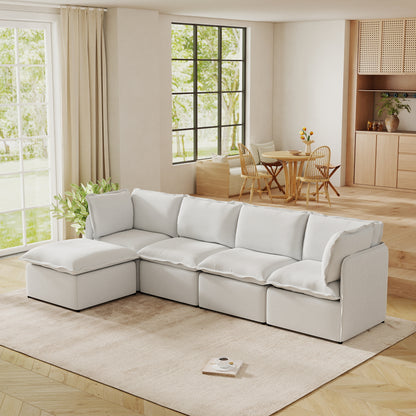 Luna Slim Arm Sofa Set