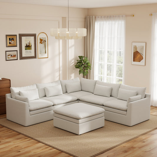 Jemma Track Arm Sofa Set